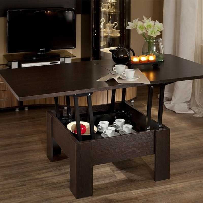 Современные столы-трансформеры: оригинальные идеи и практичный дизайн