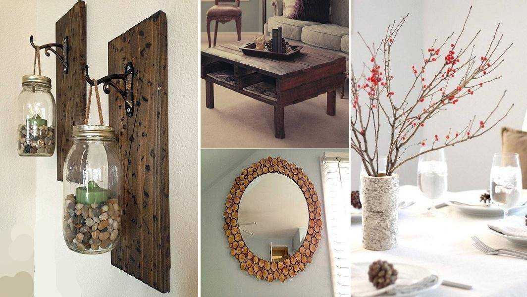 Делаем поделки для дома своими руками и декор из подручных материалов Более 25 способов украшения: стены, зеркала, плафоны и многое другое
