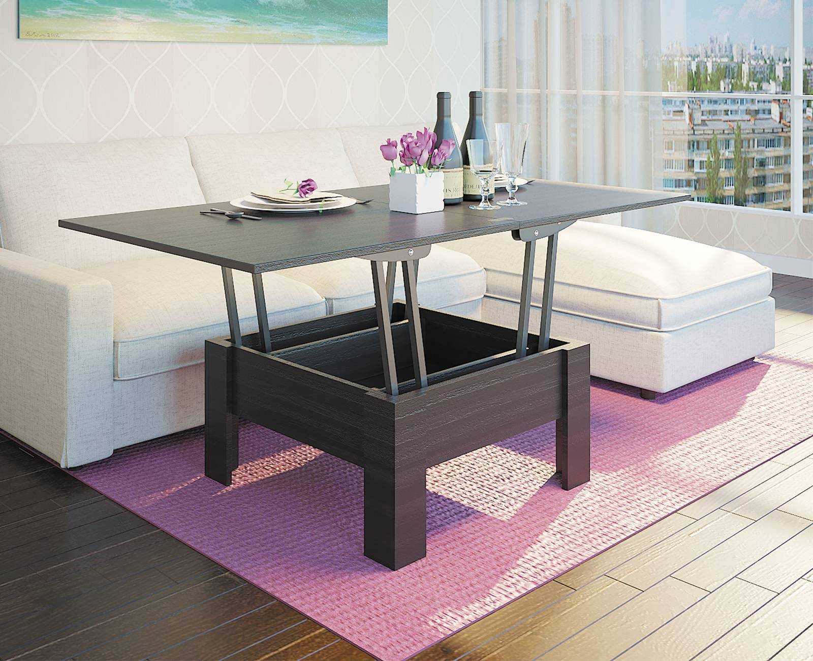 Стол трансформер: 110 фото и видео лучших моделей раскладных столов 2019 года