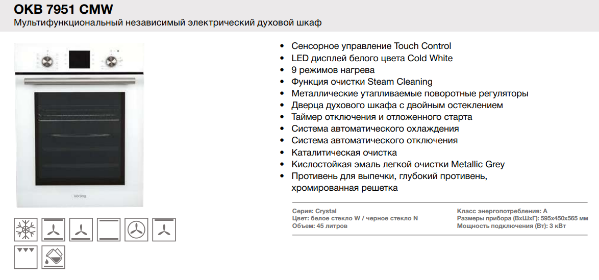 Стандартная высота духового шкафа встроенного: установка в пенал или стойку