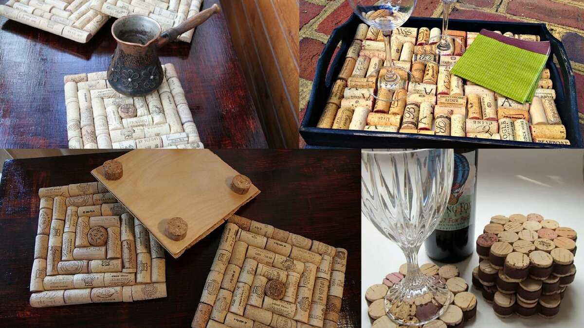Поделки из винных пробок своими руками, фото: какие можно сделать для детей, для бани, идеи, мастер-классы