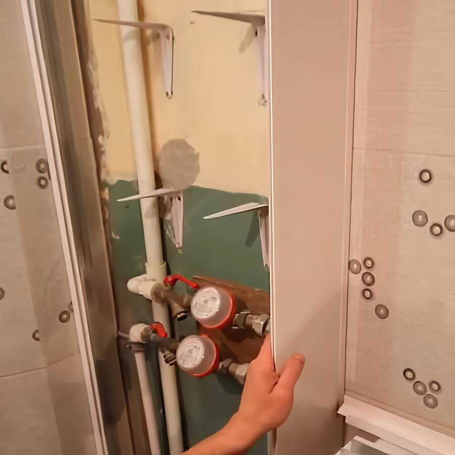 Способы, как спрятать трубы в ванной комнате