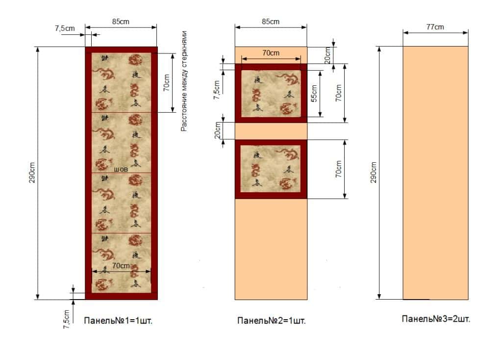 Японские шторы - 90 фото красивого дизайна и удачного сочетания