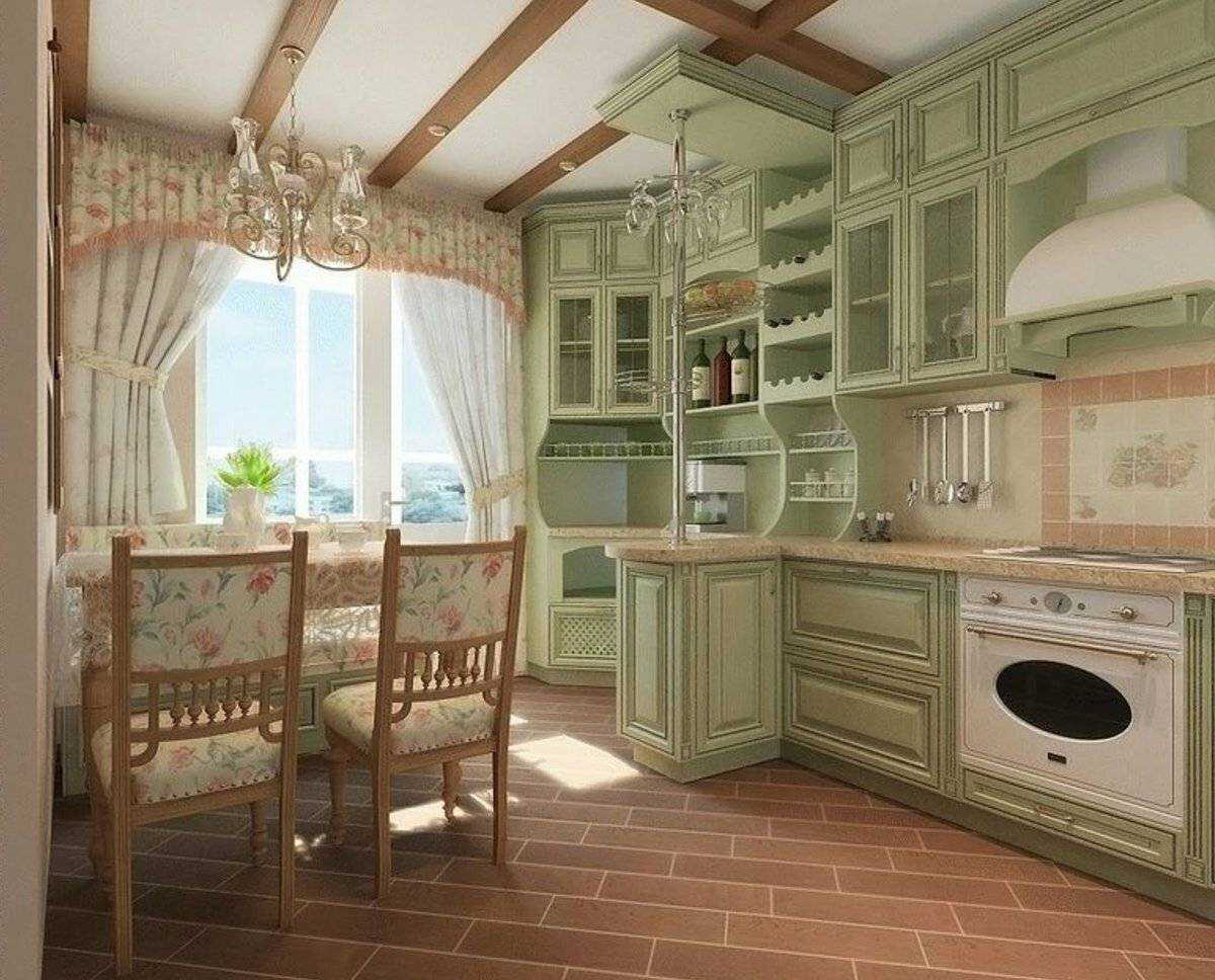 Кухня в стиле кантри: секреты деревенского уюта + 25 фото