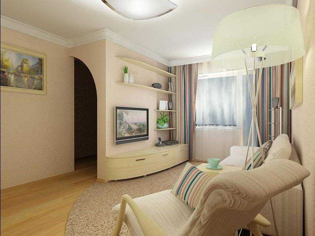 Дизайн интерьера средней квартиры  (от 31 до 59 кв.м.)