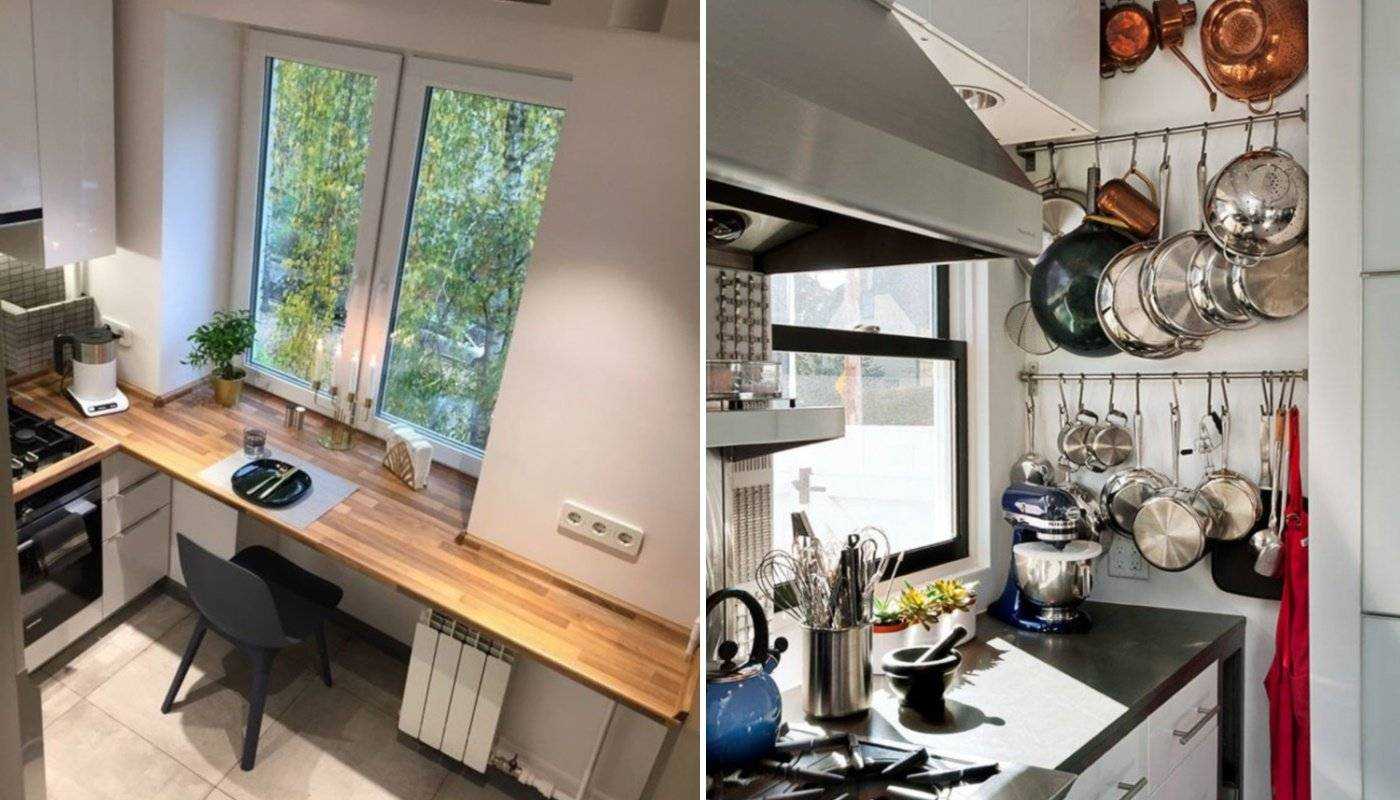 Как грамотно разместить технику на маленькой кухне?