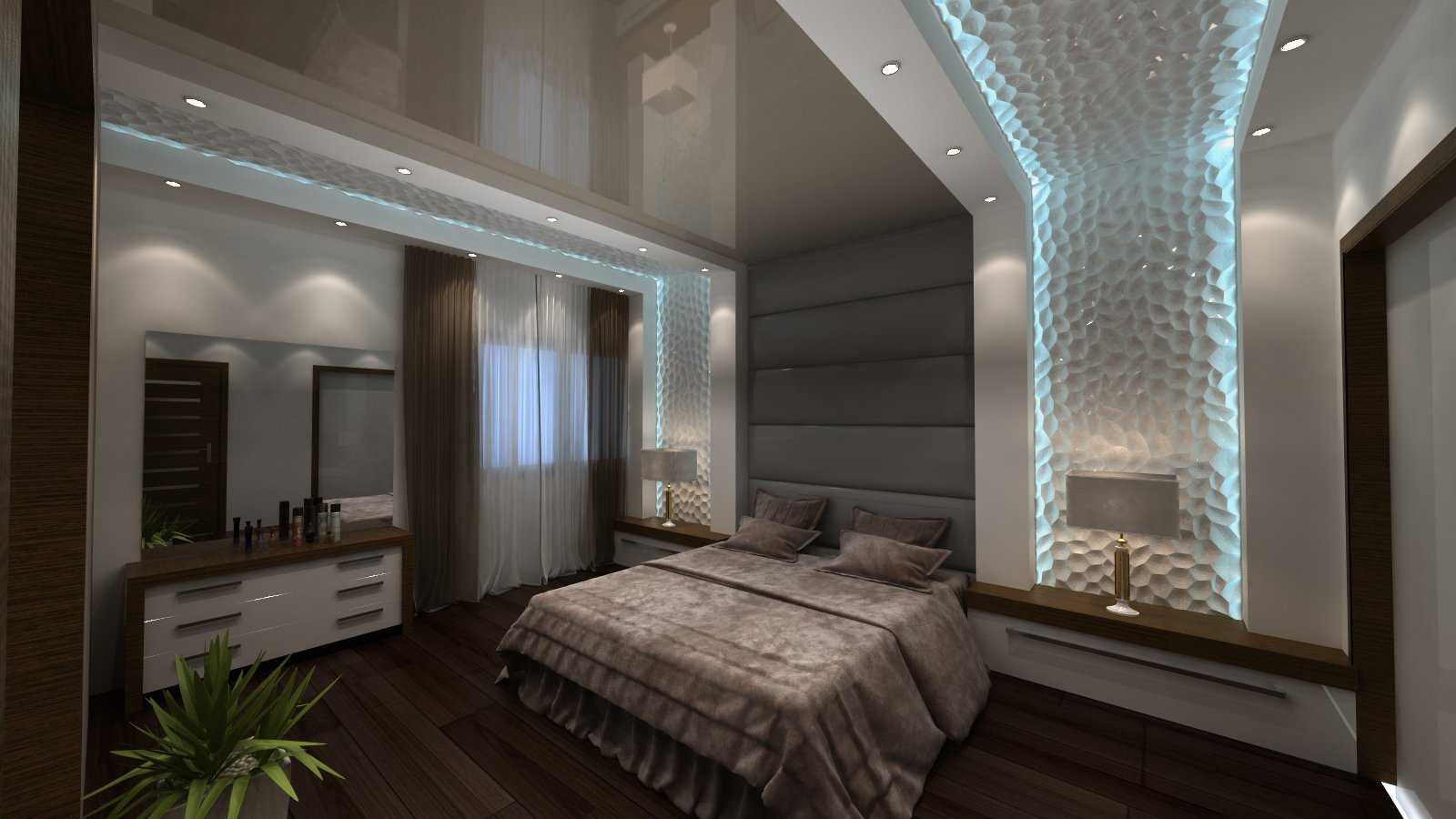 Натяжной потолок с подсветкой: 120 фото современных вариантов дизайна для вашей комнаты