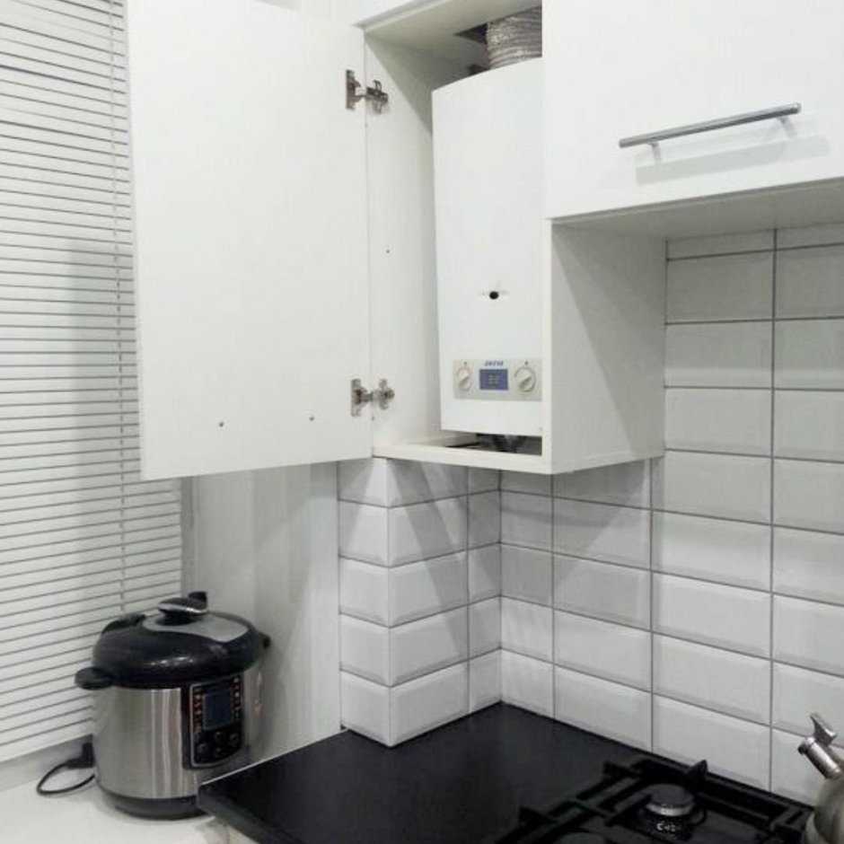 Кухня в хрущевке с газовой колонкой: 37 реальных фото с лучшими идеями