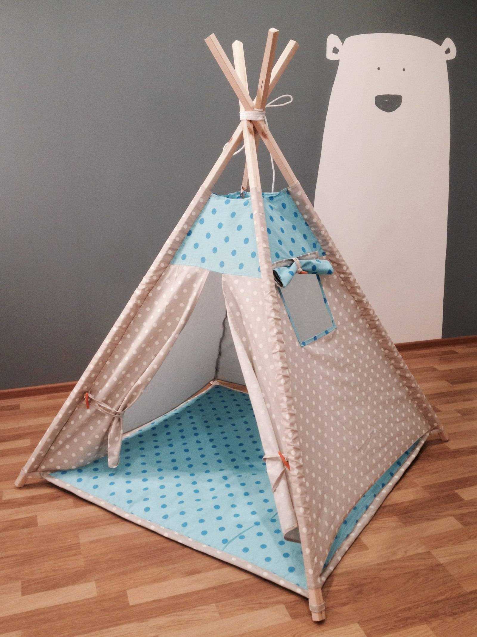 Делаем игровой дом – палатку для детей на балконе (+32 фото)