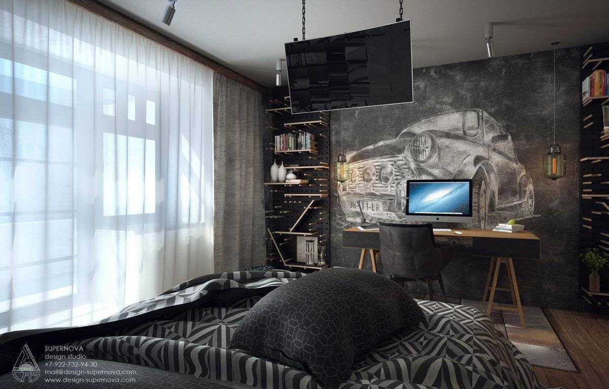 Комната для молодого мужчины с диваном (фото) - diymaven.ru