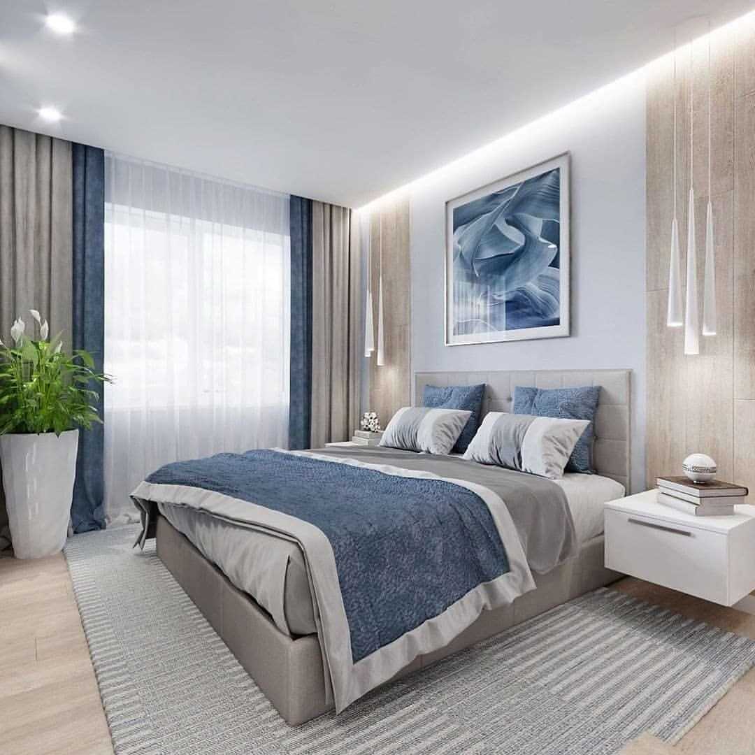 Дизайн маленькой спальни 9-10 кв.м: 5 идей и 99 фото (реальные)