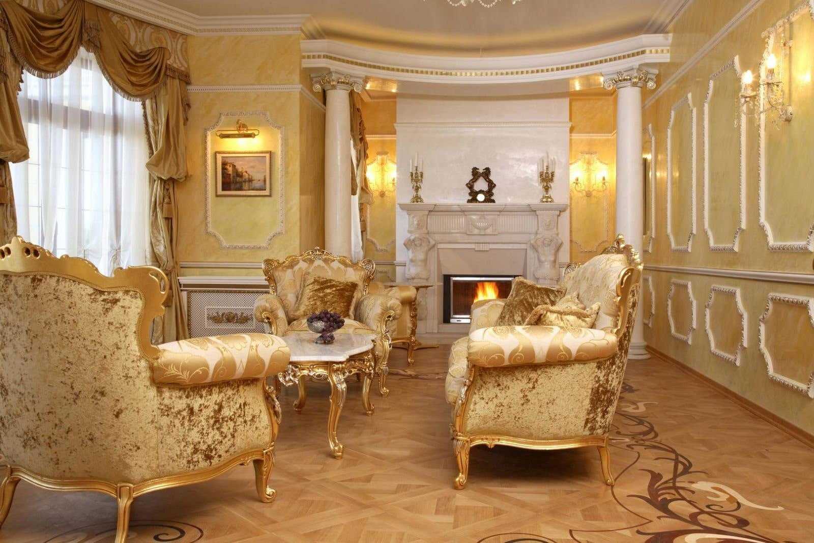 Исторические стили, классика: рококо, барокко, классицизм, ампир (фото)